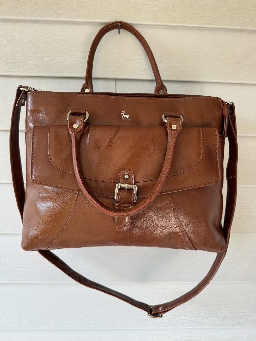 Ashwood Brown Leather Career Bag